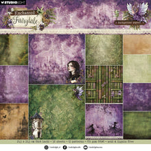 Charger l'image dans la galerie, "Enchanted Fairytale" Background Paper Pad 20x20 - Studio Light (SL-EF-DPP467)
