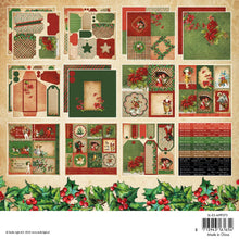 Charger l&#39;image dans la galerie, Bloc Papier  Noël Vintage 20x20 cm 36 Feuilles - Essentials (SL-ES-MPP373)
